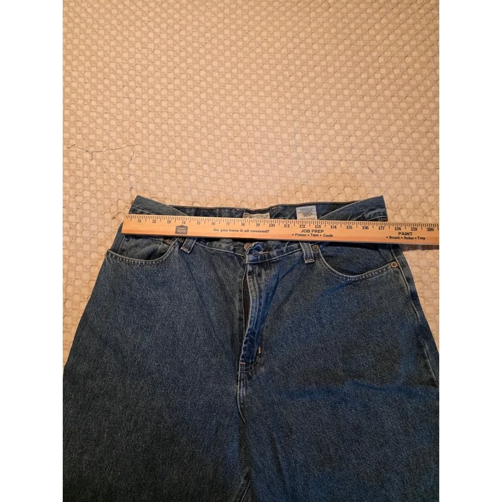 Perry Ellis Jeans Men's 36x32 Blue Excellent Straight‎ Leg Denim